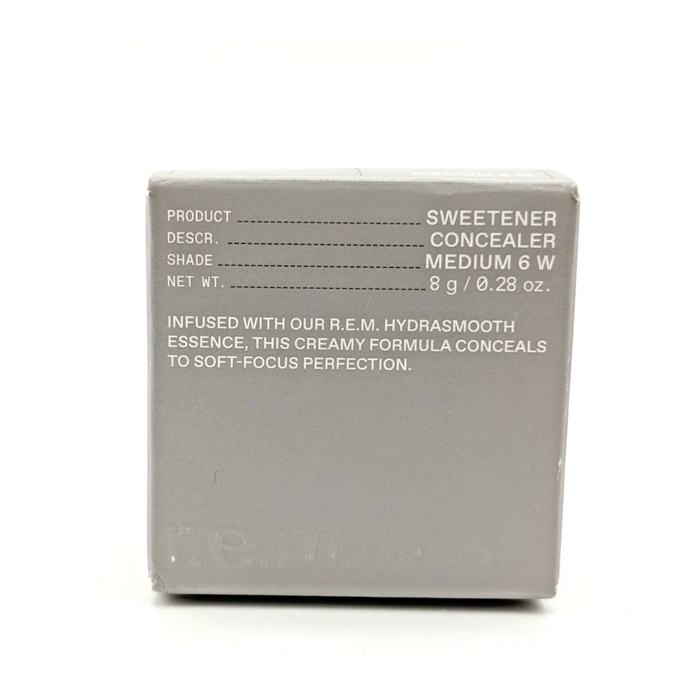 R.E.M. Beauty Sweetener Concealer w Applicator - Medium 6W - 8g/0.28 oz Boxed